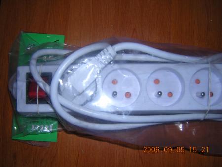 ralonge d'alimentation 3 / 4 / 5 / 6 prises